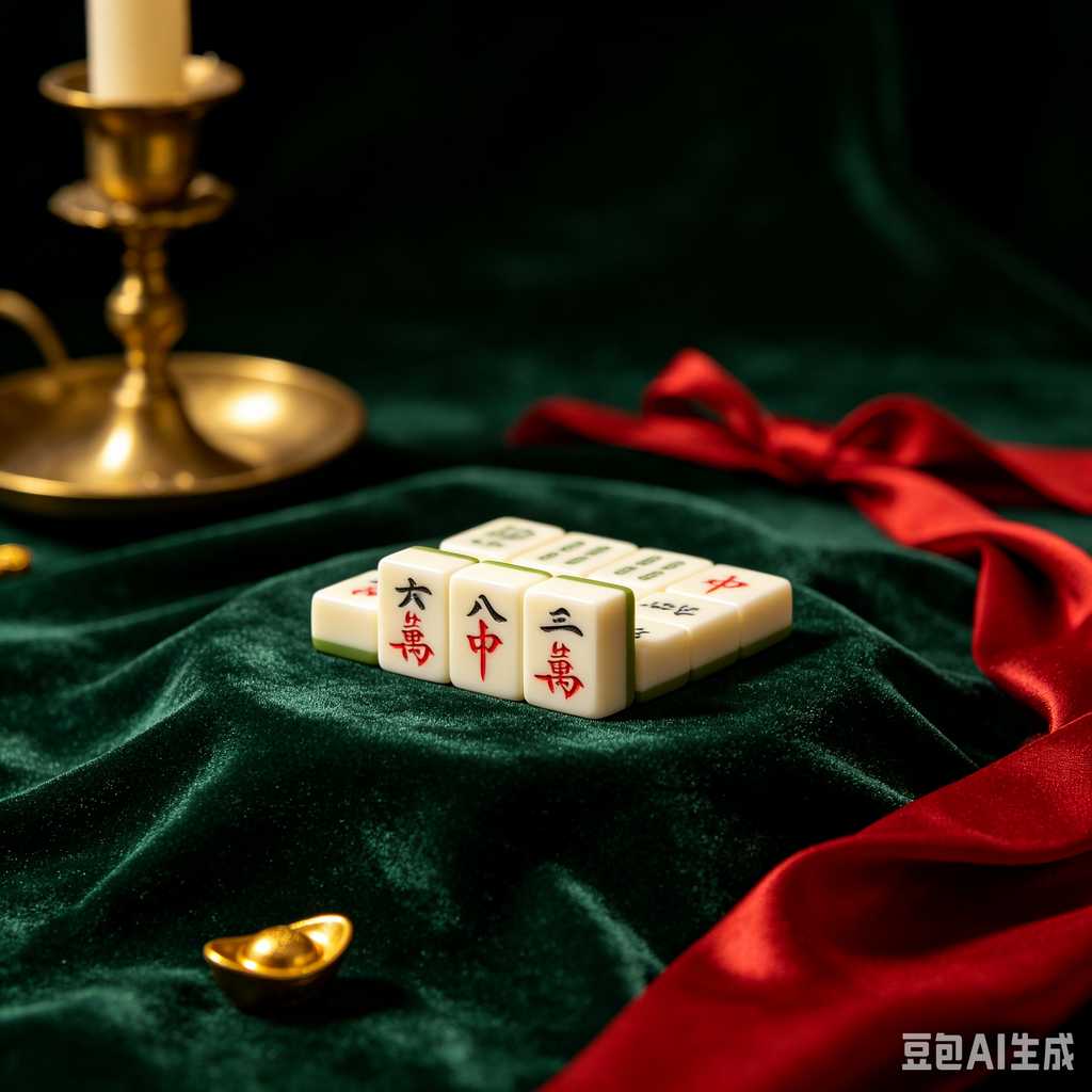 black crystal mahjong tiles