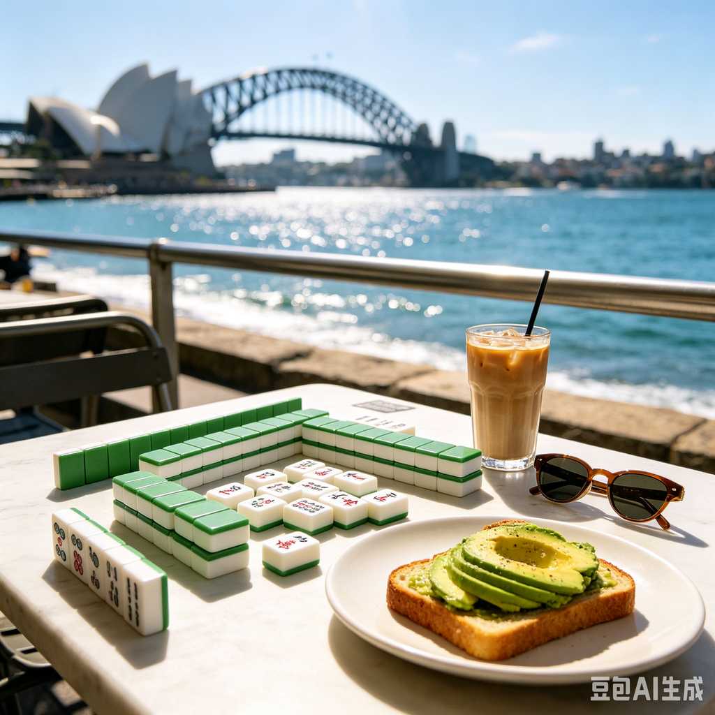mini travel mahjong set lightweight
