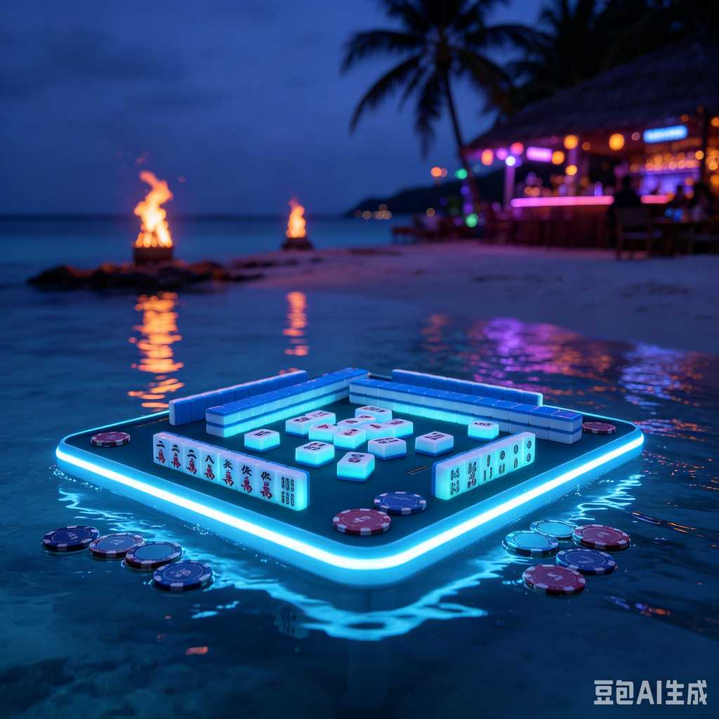 saturated color mahjong set print